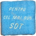 Prosop brodat, Pentru cel mai bun sot!